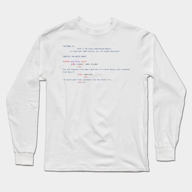 Zork Dork Long Sleeve T-Shirt by Elvira Khan